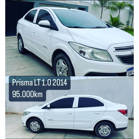 Prisma LT 1.0 2014 branco