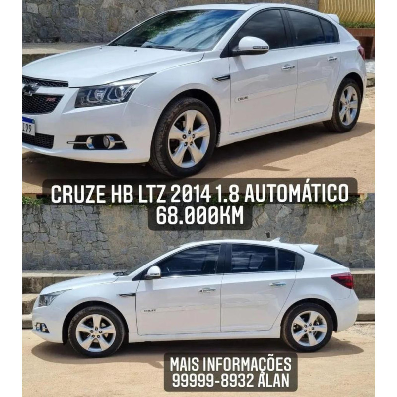 Cruze hb ltz 2014 1.8 autom branco