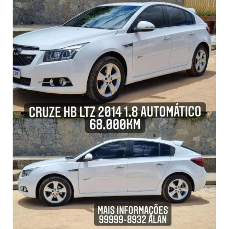 Cruze hb ltz 2014 1.8 autom branco